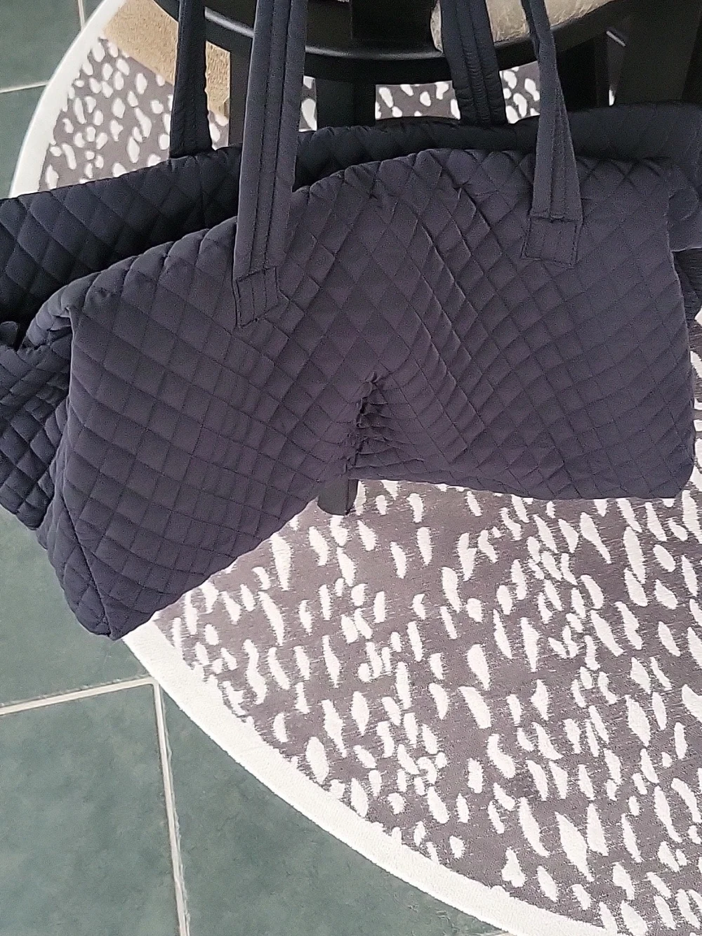Vera Bradley Quilted Moonless Night Color - Picture 3 of 4